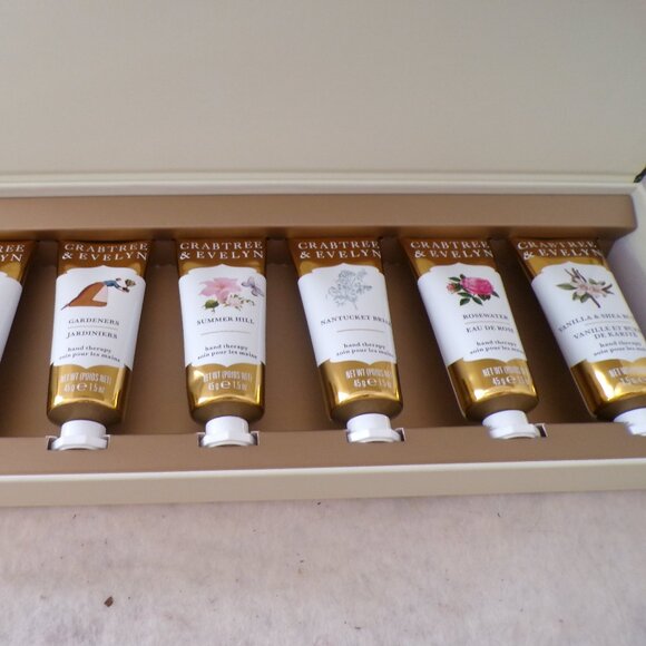 Crabtree & Evelyn Hand Therapy Cream Lotion LOT 6 x 45g NEW - Picture 4 of 6